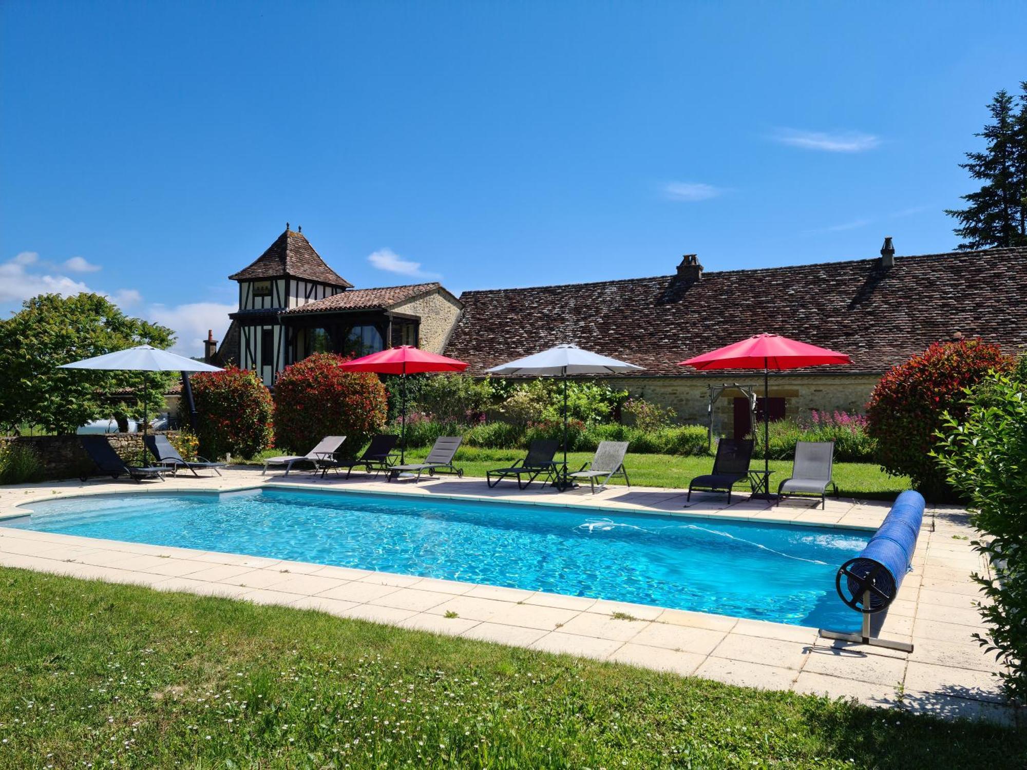 La Ferme De L'Embellie Gites Et Chambres D'Hotes Le Buisson-de-Cadouin Exteriér fotografie