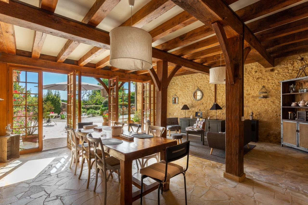 La Ferme De L'Embellie Gites Et Chambres D'Hotes Le Buisson-de-Cadouin Exteriér fotografie